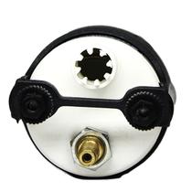 Manômetro Mecânico Pressão Turbo 0-1kgf/cm² 52mm Preto