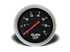 Manômetro óleo 52mm mecânico 7kg sport (155107tp) cronomac