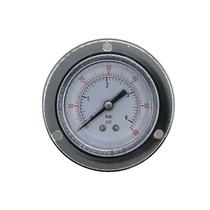 Manômetro Painel 50mm Rosca 1/4 Com Flange 4 Bar 0-60 Psi
