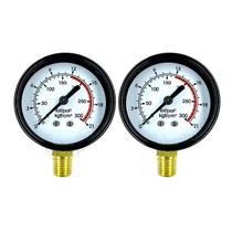 Manômetro Para Compressor De Ar 300 Libras Vertical 02 Un.