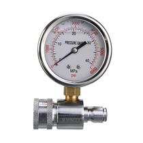 Manómetro para Hidrolavadora M MINGLE Conexión Rápida 3/8" 6000 PSI Manómetro para Hidrolavadora M MINGLE Conexión Rápida 3/8" 6000 PSI