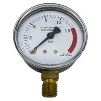 Manômetro para prensa 10Ton e 15Ton RPP012 RIBEIRO