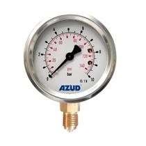 Manômetro Pressão C/Glicerina 0 a 10 Bar 0 a 145 PSI