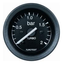 Manômetro Pressão Turbo 0-2 Kg Cm2 52mm Com Soquete