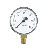 Manômetro Relógio Medidor De Pressão Ac 450 Psi X 30 Kg Bar
