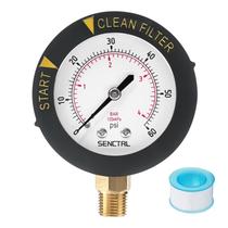 Manômetro SENCTRL 2" mostrador 0-60 psi à prova d'água Manômetro SENCTRL 2" mostrador 0-60 psi à prova d'água