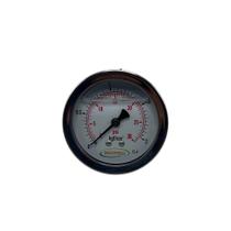 Manômetro Total Inox Diâmetro de 63mm, com Escala de 0-2 Kgf/cm2 X 30 Psi Manômetro Total Inox Diâmetro de 63mm, com Escala de 0-2 Kgf/cm2 X 30 Psi