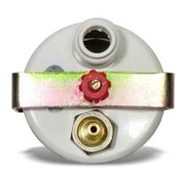 Manômetro turbo 52mm mecânico 2kg croma branco (155302cb) cronomac