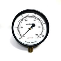 Manômetro veritical - Diam.150mm (6” ) Escala 10 KGF/CM2 x 150 PSI