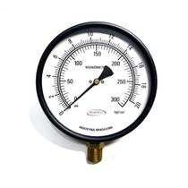 Manômetro veritical - Diam.150mm (6” ) Escala 20 KGF/CM2 x 300 PSI