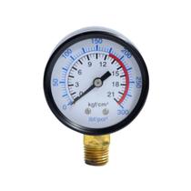 Manômetro Vertical 300 Lbs Rosca 1/4 NPT Chiaperini