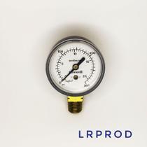 Manômetro vertical - diam.50mm (2” ) com escala de 0-20 KG/CM x 300 PSI Manômetro vertical - diam.50mm (2” ) com escala de 0-20 KG/CM x 300 PSI