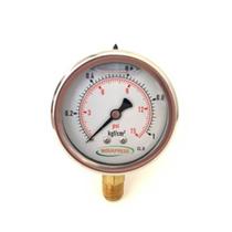 Manômetro vertical - diam.63mm (2. 1/2” ) com escala de 0-1 KGF/CM2 x 15 PSI