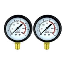 Manômetro Vertical Para Compressor De Ar 300 Libras 02 Peças