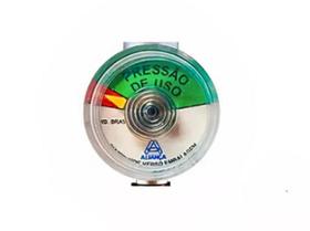 Manômetro Visor de nível p/ Botijão Regulador De Gás pressão (25B) Manômetro Visor de nível p/ Botijão Regulador De Gás pressão (25B)