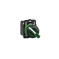 Manopla 2P Fixas Verde 1Na+1Nf Luminoso Led 220V XB5AK123M5 Schneider Electric