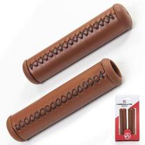 Manopla Absolute Hl-G116 Costurada Retrô Marrom Manopla Absolute Hl-G116 Costurada Retrô Marrom