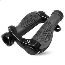 Manopla Anatômica Com Bar Ends Confort De Guidão Bicicleta Cor Preto Manopla Anatômica Com Bar Ends Confort De Guidão Bicicleta Cor Preto