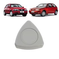 Manopla Banco Gol Parati Saveiro G2/g3 Cinza Com Botão Manopla Banco Gol Parati Saveiro G2/g3 Cinza Com Botão