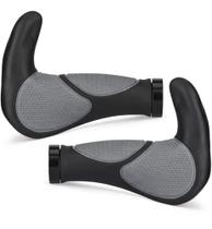 Manopla Bike Anatomica Ergonômico Com Bar End Chifre Guidão - Bing