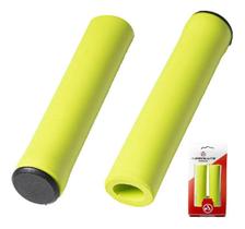 Manopla Bike MTB Absolute NBR1 Amarela Espuma Gel Silicone Manopla Bike MTB Absolute NBR1 Amarela Espuma Gel Silicone