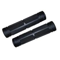 Manopla Bike Punho Luva Preta Borracha 125mm Tpr SunRun - Paco