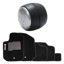 Manopla Bola Câmbio (200510) + Tapetes Bordados Stilo