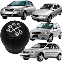 Manopla Bola Câmbio Corsa Celta Vectra Astra 1994 Até 2012 Preto