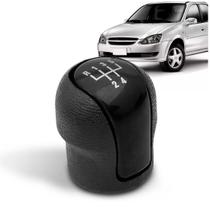 Manopla Bola Cambio Corsa Classic 2011 a 2016 Cinza