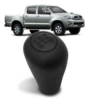 Manopla Bola Câmbio Hilux 2007 08 09 10 11 12 13 2014 Preta