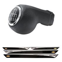 Manopla Bola Câmbio Lente Preta (400527) + Soleiras Vectra 06/... Manopla Bola Câmbio Lente Preta (400527) + Soleiras Vectra 06/...