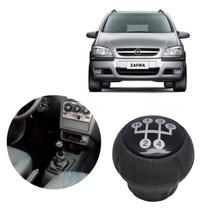 Manopla Bola Câmbio Manual Chevrolet Zafira 2001 2002 2003 2004 Lente preta