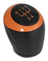 Manopla Bola Câmbio Onix Prisma 2016 17 18 2019 Aro Laranja Manopla Bola Câmbio Onix Prisma 2016 17 18 2019 Aro Laranja