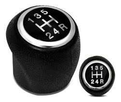 Manopla Bola Câmbio Palio Novo 2012 A 2016 Pta Aro Cromado