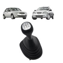 Manopla Bola Coifa Câmbio Courier 2001 A 2013 Fiesta Street 2001 a 2006 Preta