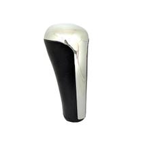 Manopla Bola de Câmbio Automático Peugeot 206 2007 2008 2009 Preto com Prata Nat