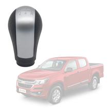 Manopla Bola De Câmbio Chevrolet S10 Tampa Prata 2012 a 2018 Manopla Bola De Câmbio Chevrolet S10 Tampa Prata 2012 a 2018