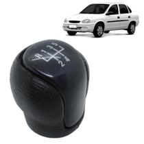 Manopla Bola de Cambio Moderna Corsa Sedan 1998-2004 Preta