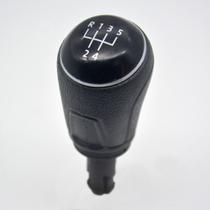 Manopla Bola de Câmbio Volkswagen Gol G5 G6 Lente Preta com Aro Cromado Nat Manopla Bola de Câmbio Volkswagen Gol G5 G6 Lente Preta com Aro Cromado Nat