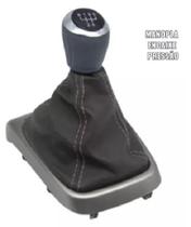 Manopla Bola Pressão Coifa Câmbio Spin Cinza 2013 14 A 2018