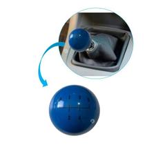 Manopla Bola Sinuca 5 Marchas Azul 54mm Ré P/ Frente