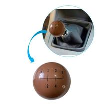 Manopla Bola Sinuca 5 Marchas Marron 54mm Ré P/ Frente