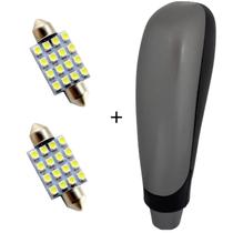 Manopla Câmbio Automático Dualogic LED Interno Fiat 500