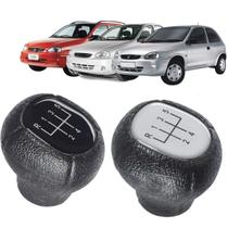 Manopla Cambio Corsa 1994 1995 A 1999 Preto ou Prata Acrílico
