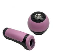 Manopla Cambio Freio Carro Tuning Universal Rosa Preto Bola Manopla Cambio Freio Carro Tuning Universal Rosa Preto Bola