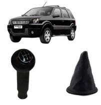 Manopla Câmbio Lente Coifa Aro Preto Ecosport 2003 A 2007 Manopla Câmbio Lente Coifa Aro Preto Ecosport 2003 A 2007