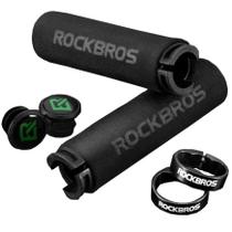 Manopla Ciclismo Mtb Punho Grip Espuma Anel e Travas BT-1001 RockBros