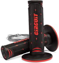 Manopla Circuit Jupiter Racing Preto/Vermelho Manopla Circuit Jupiter Racing Preto/Vermelho