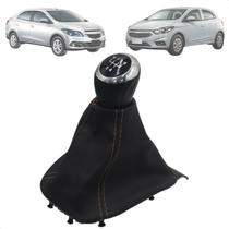 Manopla Coifa Câmbio Onix Prisma 2013 2014 2015 Mod Original