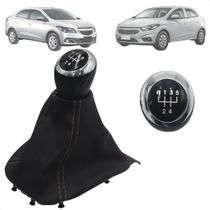 Manopla Coifa Câmbio Onix Prisma 2013 2014 2015 Mod Original